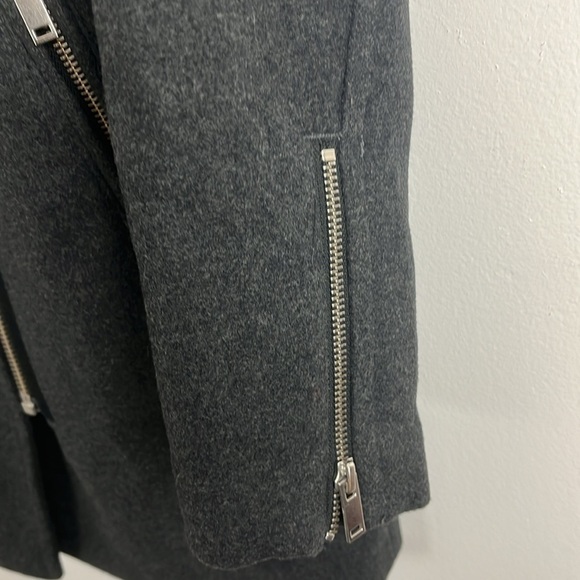 Aritzia Wilfred Free Fei Grey Wool Coat - Picture 9 of 14